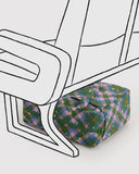 Baggu | Small Cloud Carry-On | Green Star Plaid
