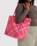 Baggu | Small Cloud | Pink Star Plaid