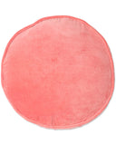 Kip & Co | Velvet Pea Cushion | Peach Blossom
