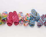 Kip & Co | Quilted Velvet Adult Slippers | Follow The Sun