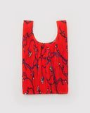 Baggu | Pleated Baggu | Red Snapdragon