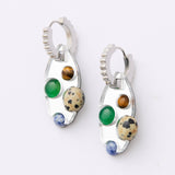 Martha Jean |Athena Earrings | Silver