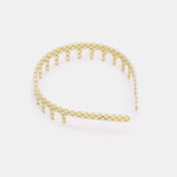 Chunks | Comb Headband Olive Check