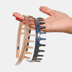 Chunks | Comb Headband Dark Sparkle
