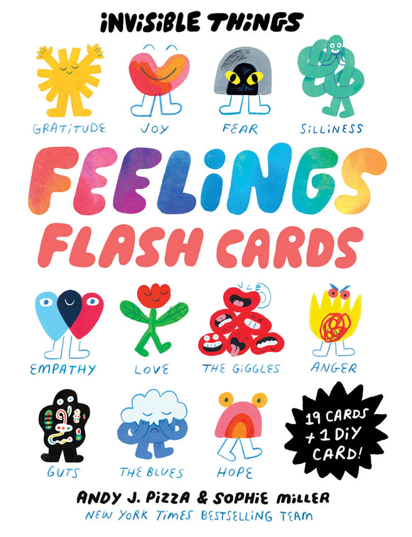 Invisible Things Feelings Flash Cards | Andy J. Pizza & Sophie Miller