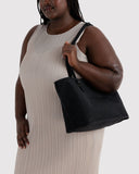 Baggu | Medium Nylon Reversible Tote | Leopard Mix