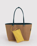 Baggu | Large Nylon Reversible Tote | Deep Sea