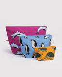 Baggu | Go Pouch Set | Vacation Animals