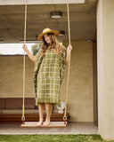Kip & Co | Resort Poncho | Avocado Check