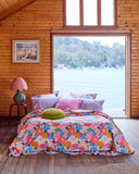 Kip & Co | Velvet Pea Cushion | Pear