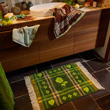 Sage x Clare | Josephine Bath Mat | Hunter Green