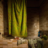 Sage x Clare | Indiana Bath Sheet | Cactus Green