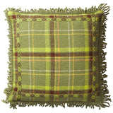 Sage x Clare | Frances Woven Cushion | Moss