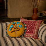 Sage x Clare | Odessa Reversible Cushion | Poppy