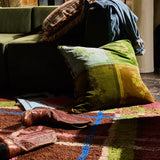 Sage x Clare | Bonny Reversible Velvet Cushion | Tigers Eye