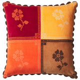 Sage x Clare | Bonny Reversible Velvet Cushion | Sienna