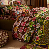 Sage x Clare | Cotton Pillowcase Set | Loretta Umber