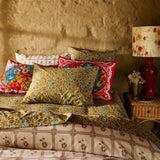 Sage x Clare | Magnolia Standard Cotton Pillowcase Set | Turquoise