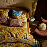 Sage x Clare | Cotton Pillowcase Set | Sloane Ochre