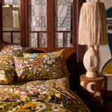 Sage x Clare | Sloane Standard Cotton Pillowcase Set | Umber