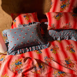 Sage x Clare | Anneliese Ruffle Pillowcase | Poppy