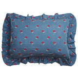 Sage x Clare | Anneliese Ruffle Pillowcase | Poppy