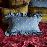 Sage x Clare | Anneliese Ruffle Pillowcase | Peridot