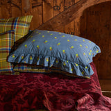 Sage x Clare | Anneliese Ruffle Pillowcase | Peridot