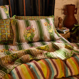Sage x Clare | Dempsey Linen Standard Pillowcase Set | Hunter Green