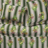 Sage x Clare | Dempsey Linen Standard Pillowcase Set | Hunter Green