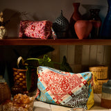 Sage x Clare | Magnolia Travel Pouch | Poppy