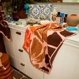 Sage x Clare | Jolene Hand Towel | Carnelian