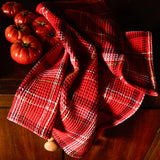 Sage x Clare | Frances Waffle Tea Towel | Poppy