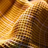 Sage x Clare | Frances Waffle Tea Towel | Ochre