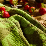 Sage x Clare | Nora Tea Tea Towel | Cactus Green