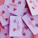 Emeldo | Heart Studs