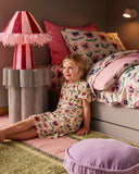 Kip & Co | Velvet Pea Cushion | Wisteria