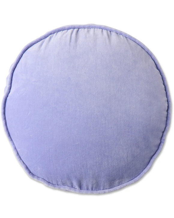 Kip & Co | Velvet Pea Cushion | Jacaranda