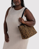 Baggu | Medium Nylon Reversible Tote | Leopard Mix