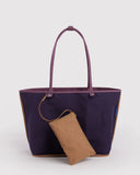 Baggu | Large Nylon Reversible Tote | Wild Plum