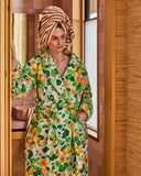 Kip & Co | Nasturtium Quilted Cotton Robe