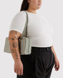 Baggu | Nylon Bowler Bag | Sage Stripe