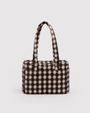 Baggu | Everyday Cloud | Blurred Gingham Brown