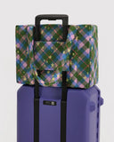 Baggu | Small Cloud Carry-On | Green Star Plaid
