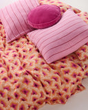 Kip & Co | Velvet Pea Cushion | Pink Love