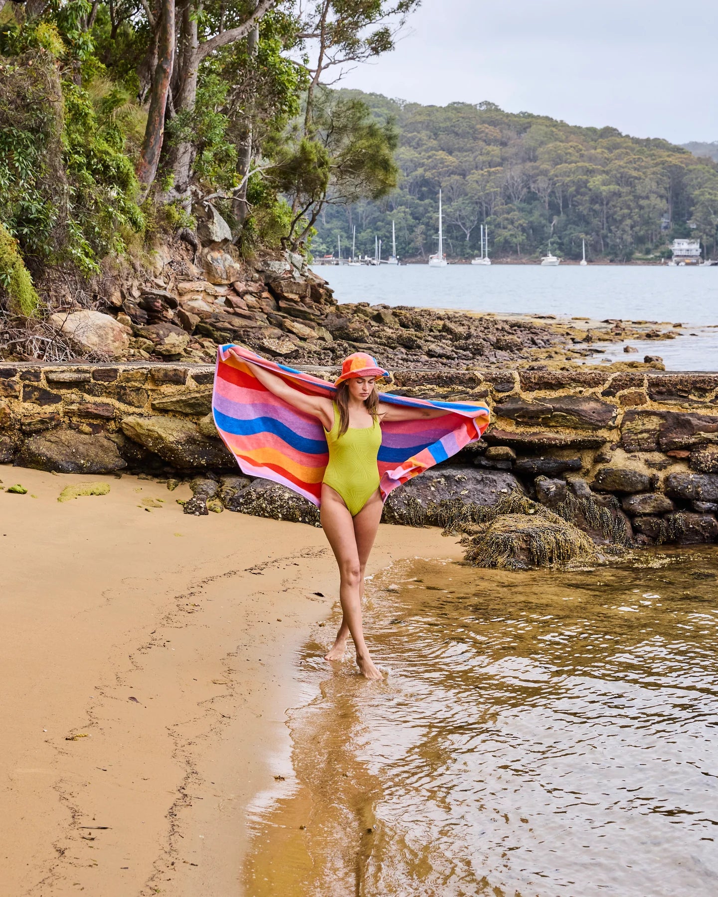 Kip & Co | Terry Beach Towel | Surfs Up – Corner Store Merchants