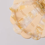 Martha Jean | Shell Hair Clip | Lemon