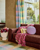 Kip & Co | Velvet Pea Cushion | Wisteria
