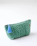 Kip & Co | Seabed Velvet Toiletry Bag