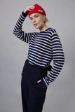 McIntyre Merino | Lightweight Knit | Gabriel White Stripe